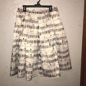 Sheet music shirt